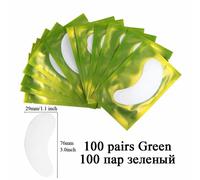 100Paia Di Pad Gel Sotto Gli Occhi Senza Lint Idratante Per Extension Di Ciglia