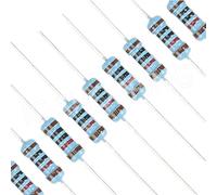 100pcs 0.5W 1/2W Metal Film Resistor color Ring Power Resistor 0.1~1M 2 4.7 10R 47 100 220 360 470 1K 2.2K 10K 22K 4.7K 100KOhm NWPNLXEA(3.3K Ohm)