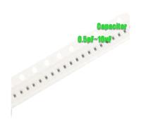 100pcs 0402 SMD Chip Multilayer Ceramic Capacitor 0.5pF - 10uF 10pF 100pF 1nF 10nF 15nF 100nF 0.1uF 1uF 2.2uF 4.7uF NWPNLXEA(1nF)