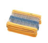 100pcs 1/4W 1R~22M 1% Metal film resistor 100R 220R 1K 1.5K 2.2K 4.7K 10K 22K 47K ohm resistance BIANMTSW(160R)