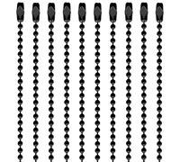 100pcs 10/15/20cm Metallo Sfera Perline Catena Con Connettore Clasp Tag Chiave