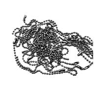 100pcs 10/15/20cm Metallo Sfera Perline Catena Con Connettore Clasp Tag Chiave