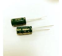 100PCS 1000UF 16V 8X16 LOW Aluminum Electrolytic Capacitor Capacitance Meters