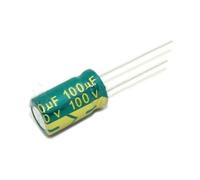 100PCS 100V100UF High frequency capacitor 100UF 100V electrolytic capacitors 10 * 16MM MQXFCZUX