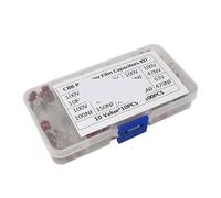 100PCS 10nF~470nF Metallized Polyester Film Capacitors Assortment Kit High Precision And Stability Samples CBB Capacitor Set CZAOINCU