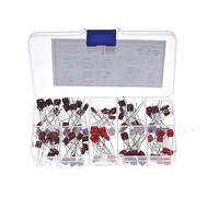 100pcs 10Value 100V CBB Metallized Polyester Film Capacitors Mix pack kit 10NF 22NF 33NF 39NF 47NF 100NF 150NF 220NF 330NF 470NF BIANMTSW