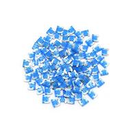 100Pcs 15A Fusibile stile lama mini involucro in plastica blu for veicolo auto moto