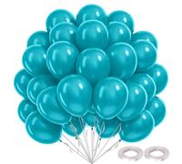100pcs 25.4cm Palloncini IN Lattice con Nastro Festa Matrimonio Compleanno Aria