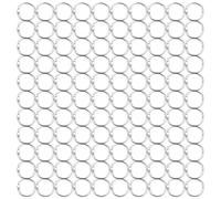 100Pcs 25Mm Foglie Sfuse Binder Anelli Portachiavi Libro Anelli per