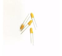100PCS 25V1UF DIP2 tantalum capacitor 1UF 25V PKNVKZIDK