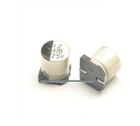 100PCS 25V470UF SMD Aluminum Electrolytic capacitors 470UF 25V 10 * 10.3mm RUAJOGYNVM