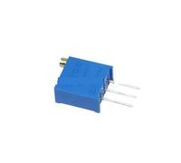 100PCS 3296W 1K 2K 5K 10K 20K 50K 100K 200K 500K 1M ohm Potenziometro trimmer multigiro Resistenza variabile ad alta precisione(200K)