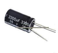 100PCS 3300uF 35V Radial Electrolytic Capacitor 35V3300UF 16mm X30mm ICXLPMC