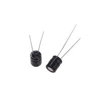 100pcs 330uF 10V 330MFD 10WV 6 * 7mm Aluminum Electrolytic Capacitor Radial EKFBQBGW