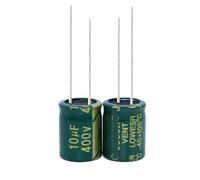 100PCS 400V10UF 10UF 400V Aluminum Electrolytic Capacitor high-frequency 10X13MM PKNVKZIDK