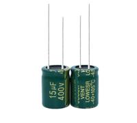 100PCS 400V15UF 15UF 400V Aluminum Electrolytic Capacitor high-frequency 10X13MM RUAJOGYNVM