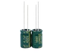 100PCS 400V4.7UF 4.7UF 400V Aluminum Electrolytic Capacitor high-frequency 8X12MM RUAJOGYNVM