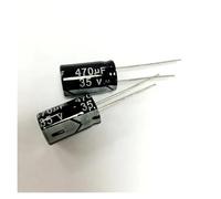 100PCS 470UF 35V Electrolytic Capacitors 35V470UF 10X17mm ICXLPMC