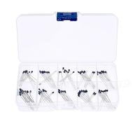 100pcs 5% 3950b 10 Valori Kit Di Resistenza Termica NTC Kit Di Resistori NTC-MF52AT Set 1K 2K 3k 4,7K 5K 10K 20K 47K 50K 100K