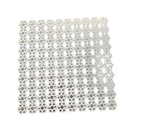 100pcs 500pcs 100 0pcs / lot LED 1 * 100pcs PCB Chip Beads 1W 3W 5W LED ad alta potenza LED dissipatore di calore alluminio 20mm piastra di base colore bianco-20mm PCB._100 pz.