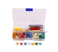 100Pcs 5A-30A Auto Car Truck Low Mini Blade Type Fuse Kit w/Clip Circuit Tester Pen