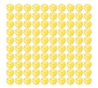 100Pcs 6 lati Gioco Dadi 12mm Rotondo Angolo Set Per Tavolo Dadi Gioco Matematica Insegnamento Colorato Sei lati Dadi Cubi