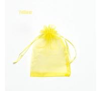 100pcs 7X9-13X18Cm Organza Coulisse Sacchetti per Gioielli Confezione E Regali
