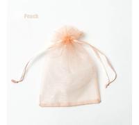 100pcs 7X9-13X18Cm Organza Coulisse Sacchetti per Gioielli Confezione E Regali