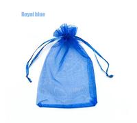 100pcs 7X9-13X18Cm Organza Coulisse Sacchetti per Gioielli Confezione E Regali