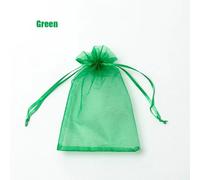 100pcs 7X9-13X18Cm Organza Coulisse Sacchetti per Gioielli Confezione E Regali