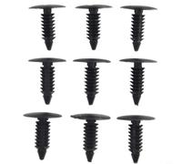 100Pcs 8mm Foro Auto Clip Paraurti Scudo Fermo Rivetto Plastica Push Pin Fastener per Ricambi Auto Sostituzione 388577S W705589-S300 6030441