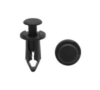 100pcs 8mm rivetti plastica auto parafango paraurti fissaggio fascetta ritegno