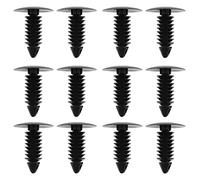 100PCS abete clip in plastica Trim per 7.5mm foro auto fermo clip paraurti auto parafango rivetti puntine clip di fissaggio 17.5mm testa 22.5mm altezza
