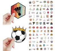 100PCS Adesivi Viaggio,Adesivi Valigia,Stickers Vinili per Computer Portatile,Bottiglie d'Acqua,Bagagli,Diario Stickers Adesivi Vintage per Scrapbooking