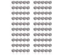 100pcs Bonsai Fertilizer Basket, Stainless Steel Spherical Nutrition Box, Durable Fertilizer Mesh Basket for Succulent, Orchid, Indoor Plants, Garden Tools (157 characters)