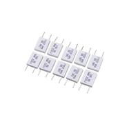 100PCS BPR56 5W Non-inductive Cement Resistance 0.01R 0.015 0.022 0.025 0.02 0.033 0.047 0.05 0.1 0.15 0.2 0.25 0.5 1 10 100 Ohm BIANMTSW(0.02 Ohm)