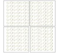 100pcs Brass Sinker Eyes Screw Guides for per bass Fishing 100pcs | 100-piece bulk pack, brass material, screw-in design, ideal for per bass rigs, easy installation