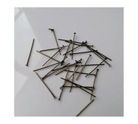 100PCS Bronzo 26mm/1.02 pollici a testa piatta perni diritti connettore for lampada a prisma di cristallo appesa