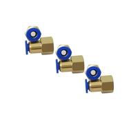 100PCS BSPT PCF6-02, 6mm to 1/4' Pneumatic Connectors Female Straight One-Touch Fittings