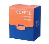 100Pcs caffè preparato a mano appeso sacchetto orecchio portatile usa e getta filtro caffè strumento per la produzione di carta facile da usare appeso filtro orecchio
