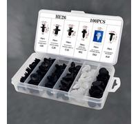 100PCS Car Body Trim Clip Fermo Paraurti Rivetti Viti Auto Push Tipo di