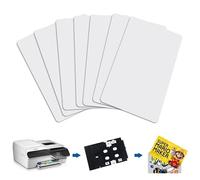 100pcs Carte a Getto d'inchiostro in PVC NFC Con Chip NFC NXP NTAG215 Compatibile Con Stampanti a Getto d'inchiostro Epson e Canon, Scheda in Bianco CR80 30MIL, Compatibile Con Amiibo e TagMo