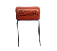 100pcs CBB capacitor 182 2000V 182J 2KV 1800pF 1.8nF P15 CBB81 Metallized Polypropylene Film Capacitor Capacitance Meters
