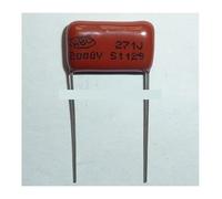 100pcs CBB capacitor 271 2000V 271J 2KV 270pF 0.27nF P15 CBB81 Metallized Polypropylene Film Capacitor PKNVKZIDK