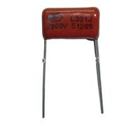 100pcs CBB capacitor 331 2000V 331J 2KV 330pF 0.33nF P15 CBB81 Metallized Polypropylene Film Capacitor