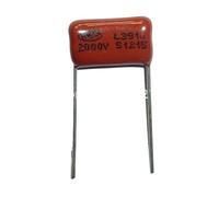 100pcs CBB capacitor 391 2000V 391J 2KV 390pF 0.39nF P15 CBB81 Metallized Polypropylene Film Capacitor RUAJOGYNVM