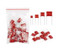100Pcs CBB Metallized Polypropylene Film Capacitor 10Values x 10Pcs=100Pcs Sample Kit 100V 103J 223J Assortment Kit EKFBQBGW