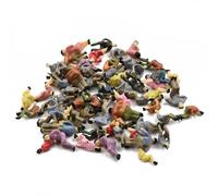 100Pcs che Sta Seduto Dipinto Personaggi Ho Scala 1:87 Modellino Treno Del