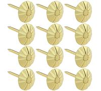100pcs chiodi decorativi antichi per mobili divano tappezzeria puntine decorazione retrò puntina in metallo 11 x 16 mm oro