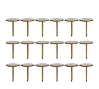 100pcs chiodo da tappezzeria, grande testa piatta chiodo da tappezzeria in bronzo ciano chiodi da tappezzeria antichi chiodi metallici chiodi decorativi perni(16 x 20mm)